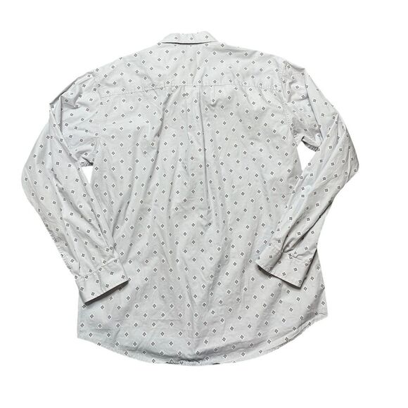 CINCH Geometric Print Button Down Western Shirt Gray Size Medium - Picture 3 of 10